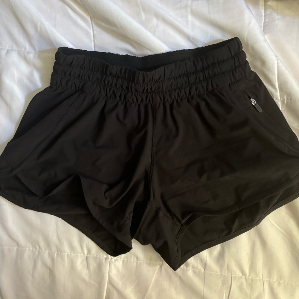 Track that high rise lined short 3”